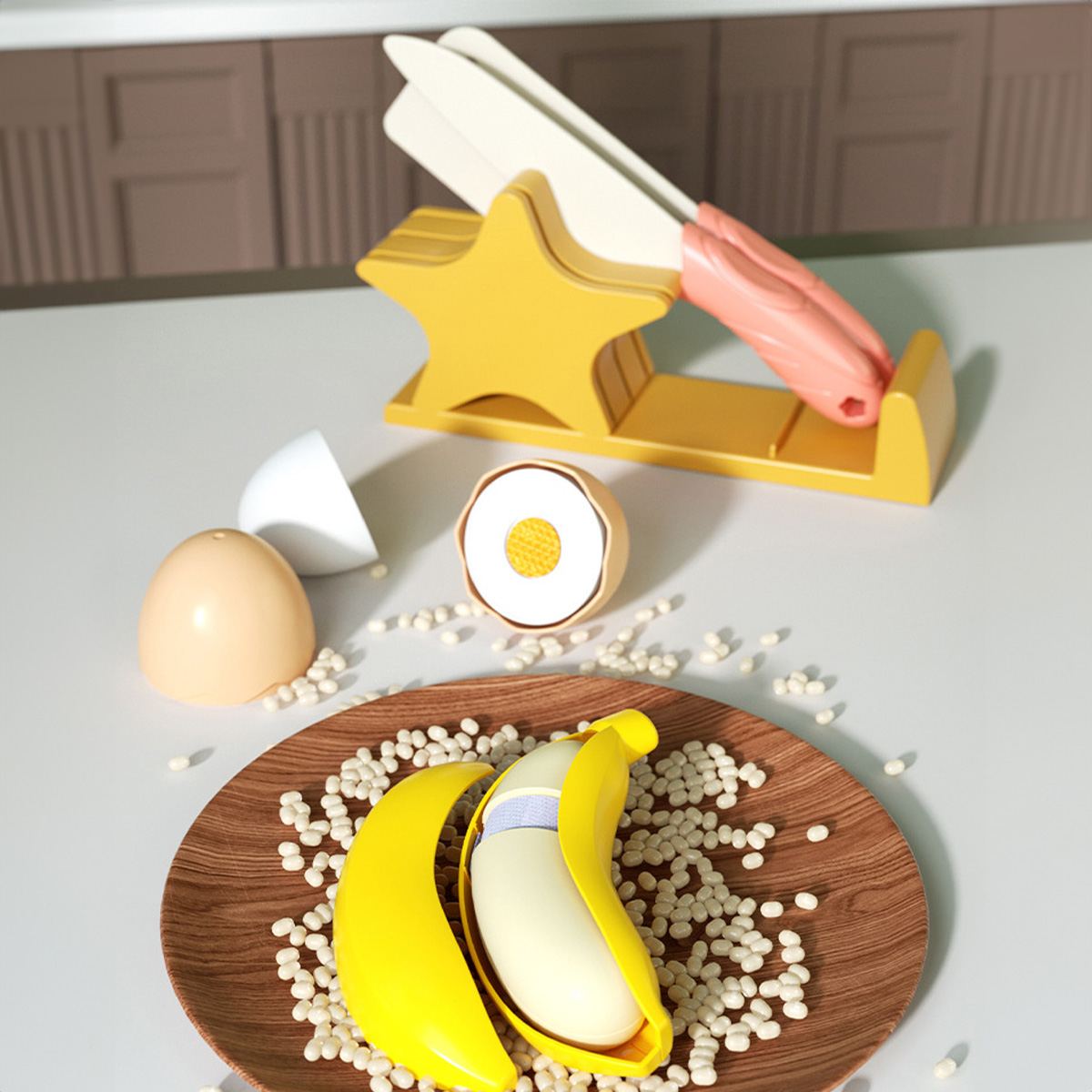 Cutting Play Food Toys Kitchen - Baby Food Vegetables recension och pris